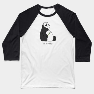 Big Day Panda Baseball T-Shirt